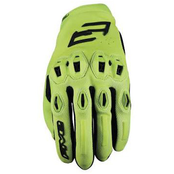 картинка Мотоперчатки Five STUNT EVO2 FLUO YELLOW от мотомагазина Белбайк