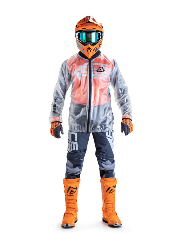 картинка Дождевик куртка Acerbis JACKET RAIN PRO TRANSPARENT 3.0 от мотомагазина Белбайк