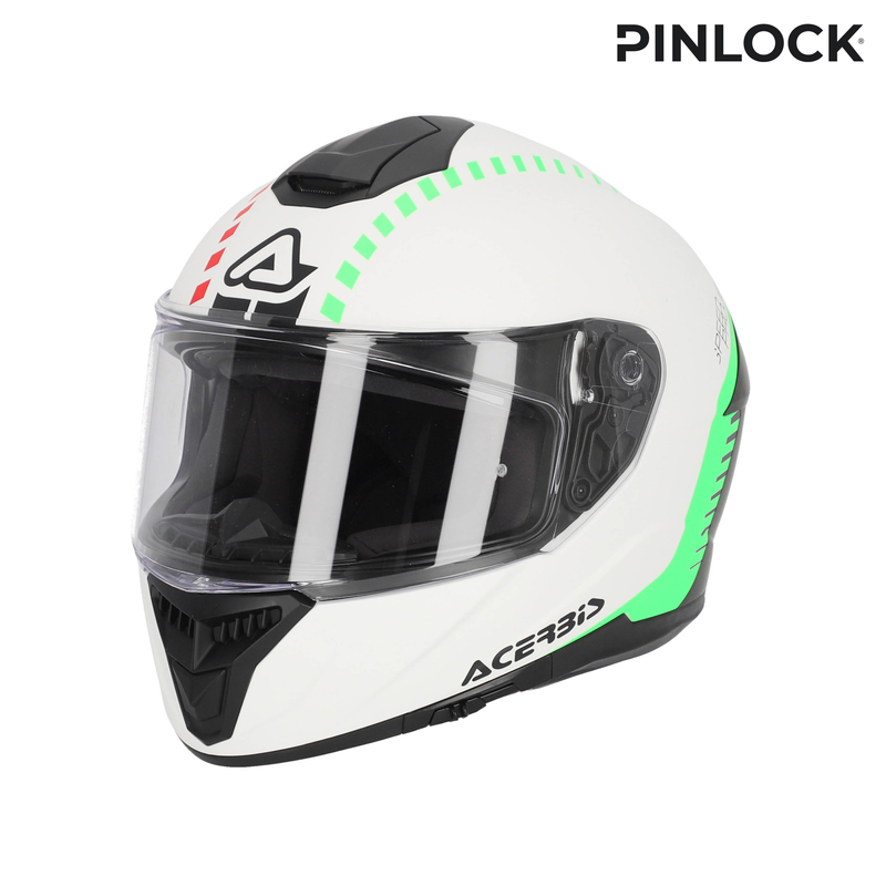 картинка Шлем Acerbis KRAPON 2206 Белый/черный от мотомагазина Белбайк