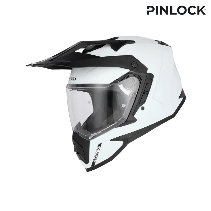 картинка Шлем ACERBIS ASSAULT SOLID White от мотомагазина Белбайк