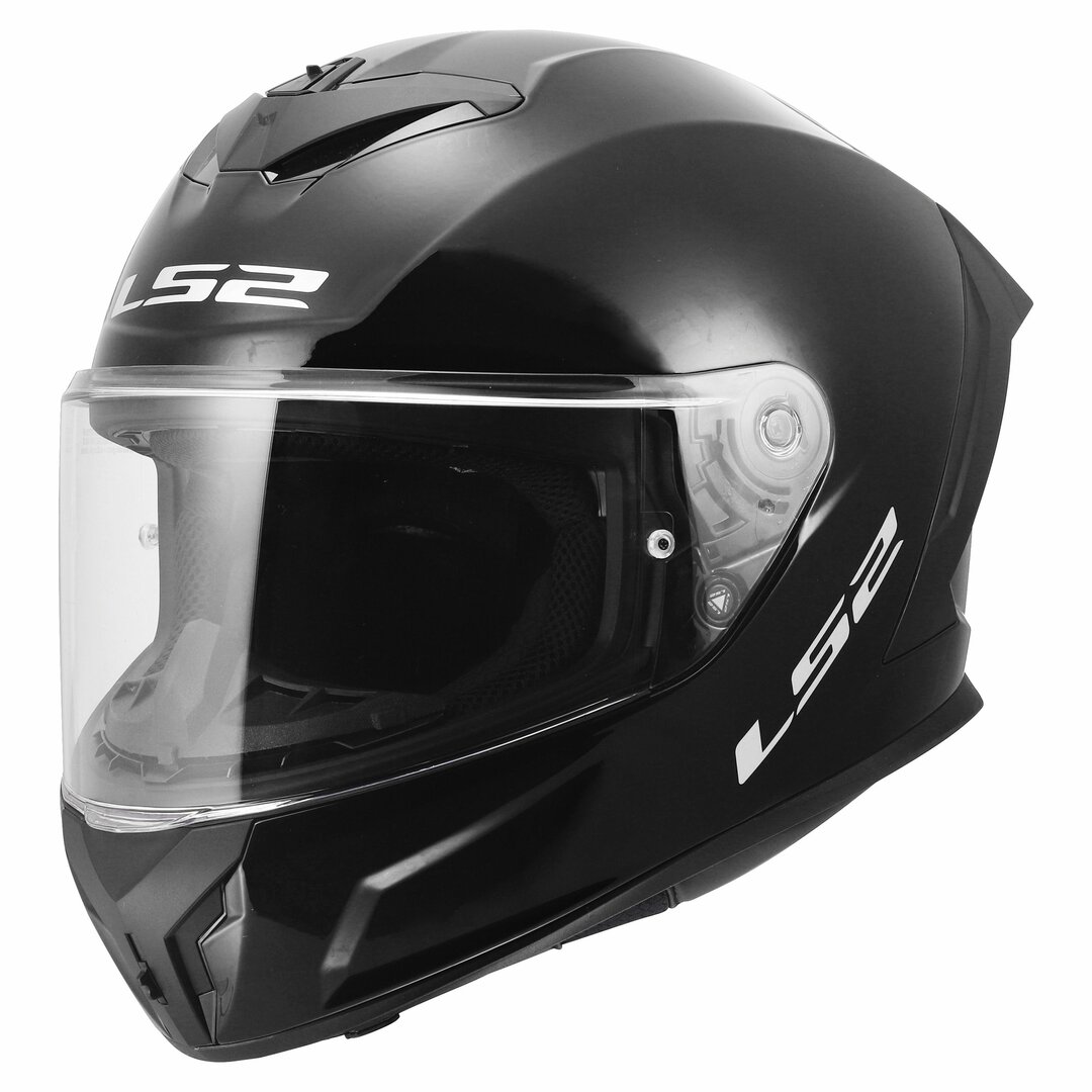 картинка Шлем LS2 FF820 RAPID 3 SOLID Gloss Black от мотомагазина Белбайк