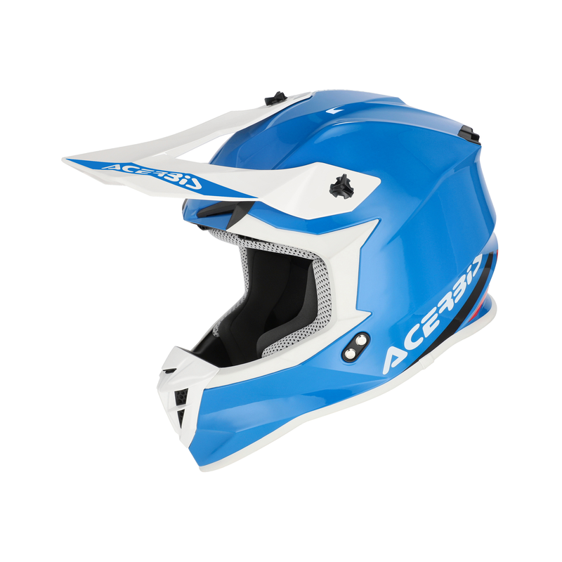 картинка Шлем ACERBIS LINEAR 2206 LIGHT BLUE от мотомагазина Белбайк
