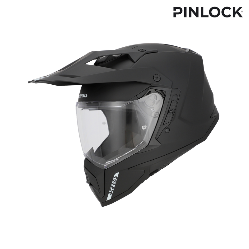 картинка Шлем ACERBIS ASSAULT SOLID Black2 от мотомагазина Белбайк