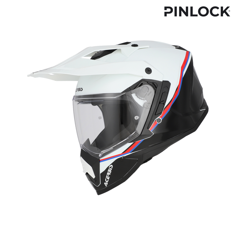 картинка Шлем ACERBIS ASSAULT GRAPHIC White/black от мотомагазина Белбайк