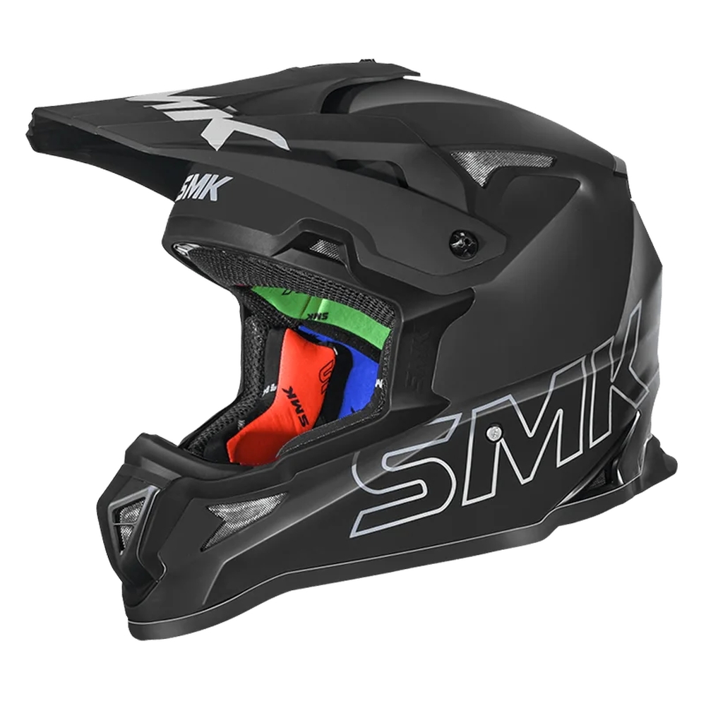 картинка Шлем SMK ALLTERRA MATT BLACK MA260 от мотомагазина Белбайк