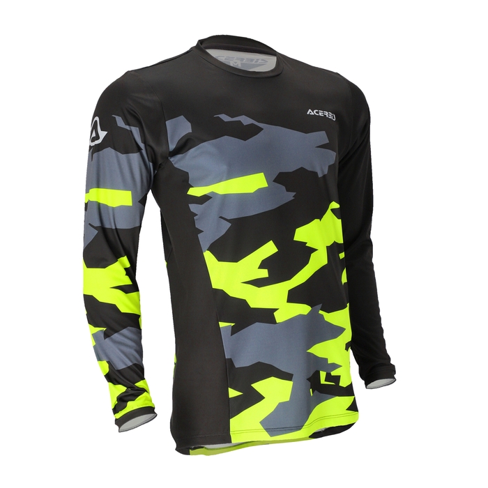 картинка Майка кроссовая Acerbis X-DURO WINTER BLACK/YELLOW от мотомагазина Белбайк
