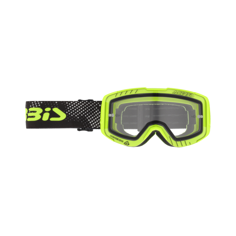 картинка Очки детские Acerbis VANGUARD FLUO YELLOW от мотомагазина Белбайк