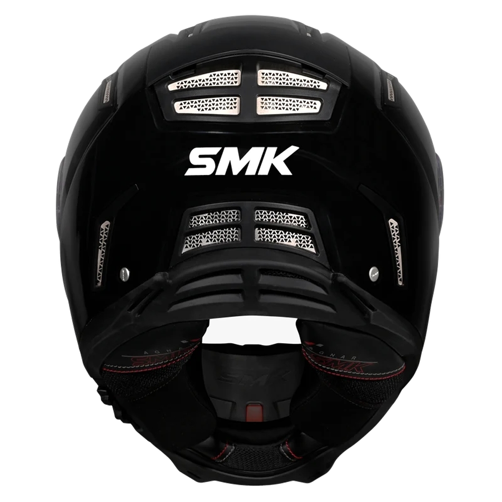 картинка Шлем SMK AGNAR BLACK GL200 от мотомагазина Белбайк
