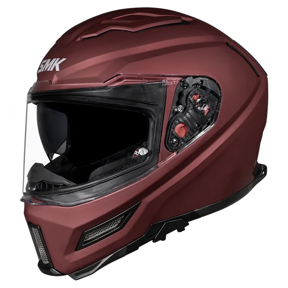 картинка Шлем SMK AGNAR WINE RED MA300 от мотомагазина Белбайк