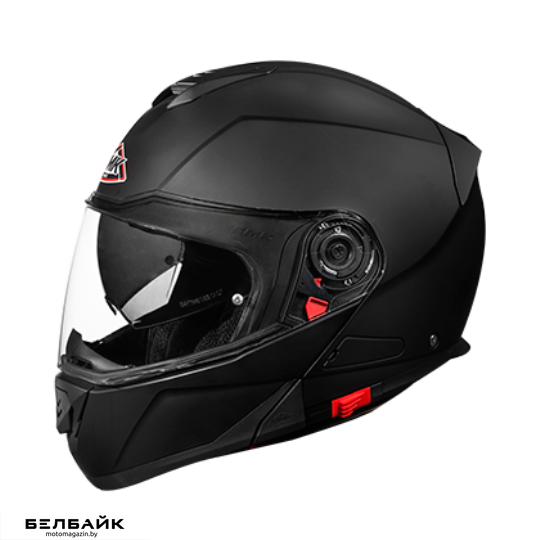 картинка Шлем SMK GLIDE Matt Black MA200 от мотомагазина Белбайк