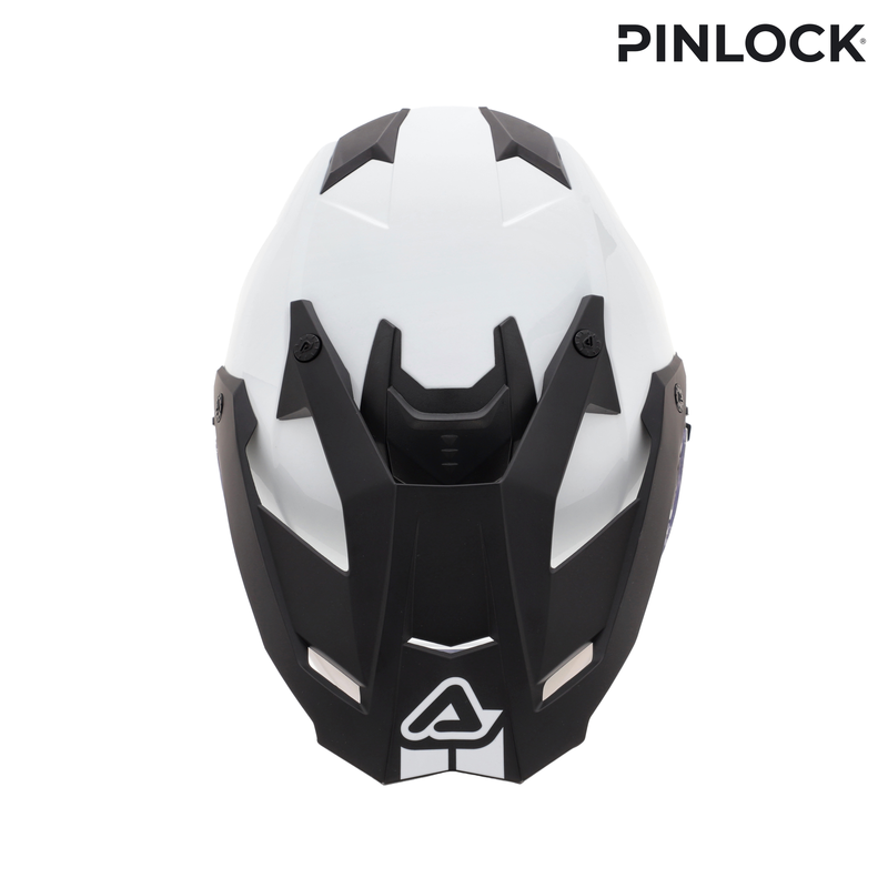 картинка Шлем ACERBIS ASSAULT SOLID White от мотомагазина Белбайк
