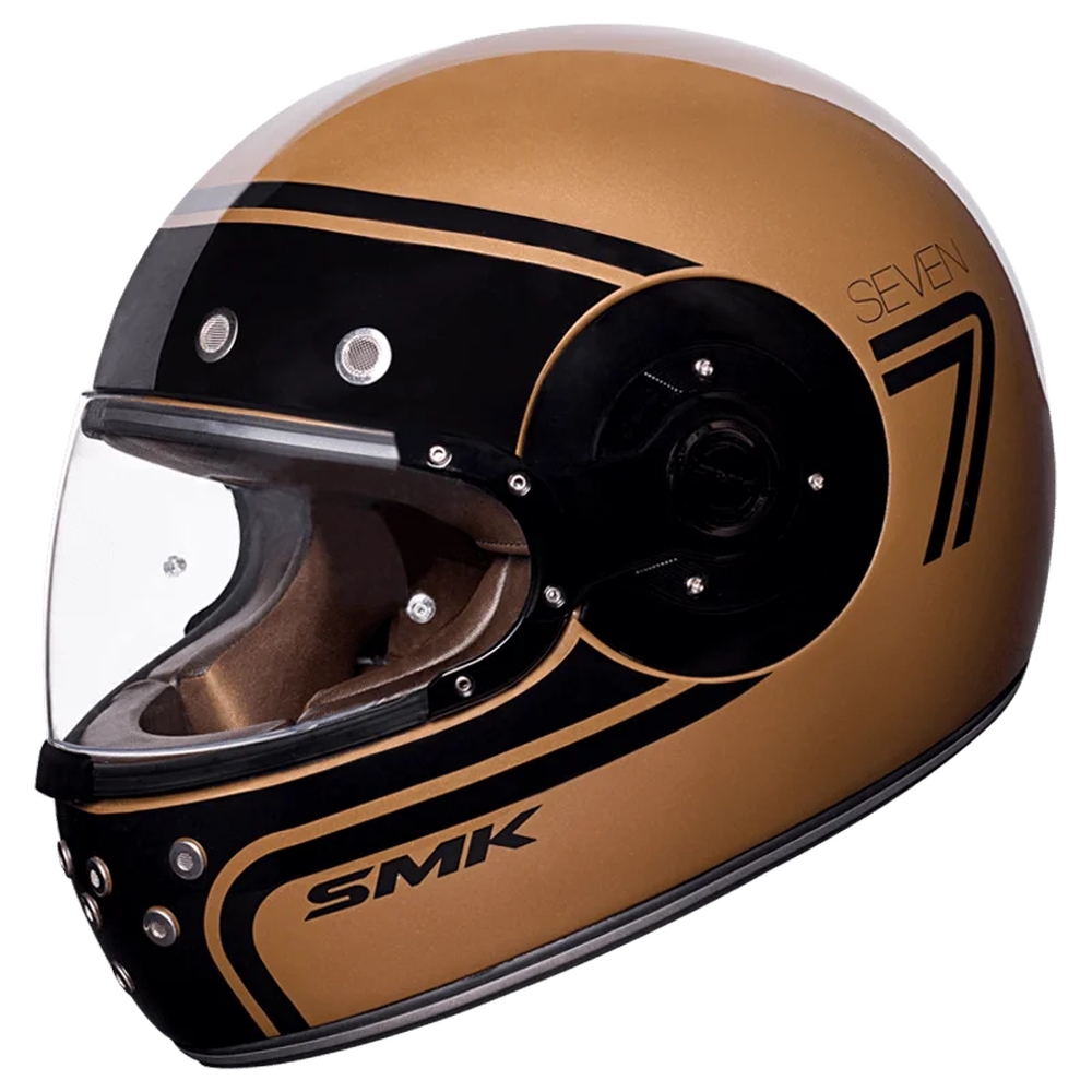 картинка Шлем SMK RETRO SEVEN GL720 от мотомагазина Белбайк