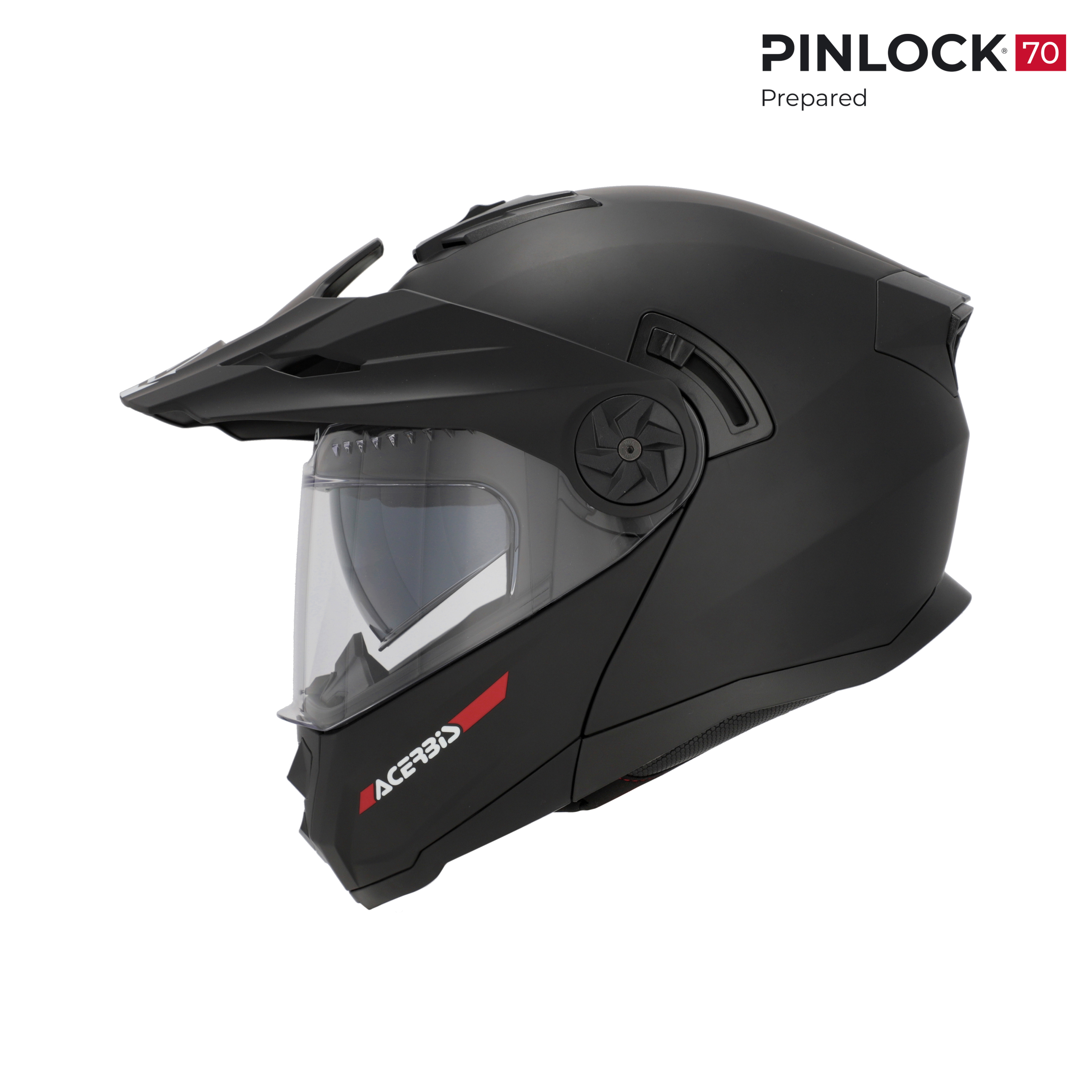 картинка Шлем Acerbis RIDER SOLID BLACK от мотомагазина Белбайк