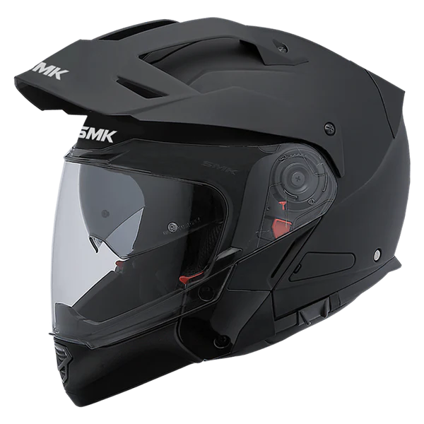 картинка Шлем SMK HYBRID EVO Matt Black MA200 от мотомагазина Белбайк