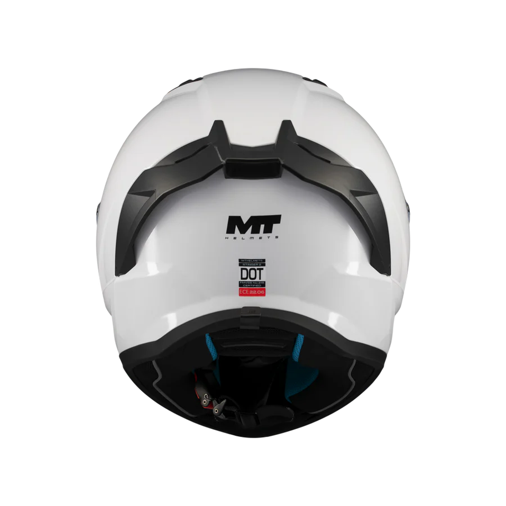 картинка Шлем MT STINGER 2 PURE A0 GLOSS WHITE от мотомагазина Белбайк