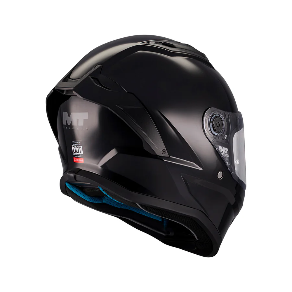 картинка Шлем MT STINGER 2 PURE A1 GLOSS BLACK от мотомагазина Белбайк