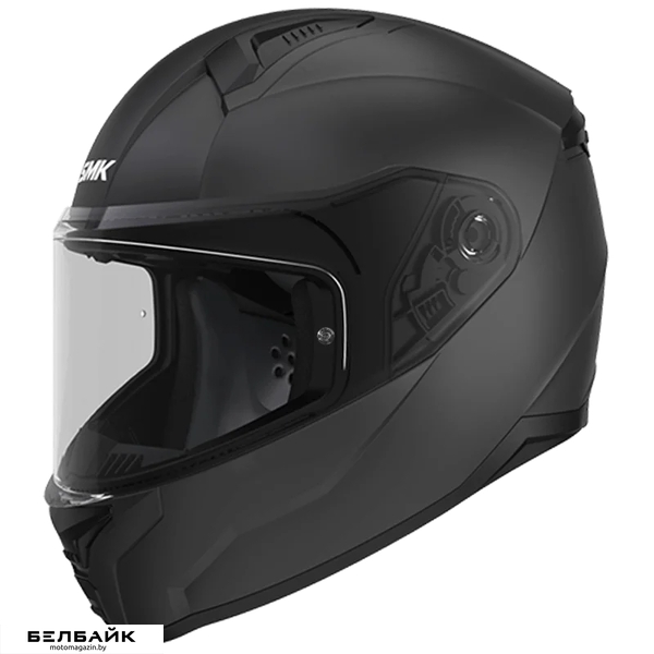 картинка Шлем детский SMK BIONIC YOUTH MATT BLACK MA200 от мотомагазина Белбайк
