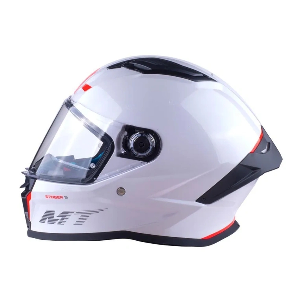 картинка Шлем MT STINGER 2 solid gloss pearl от мотомагазина Белбайк