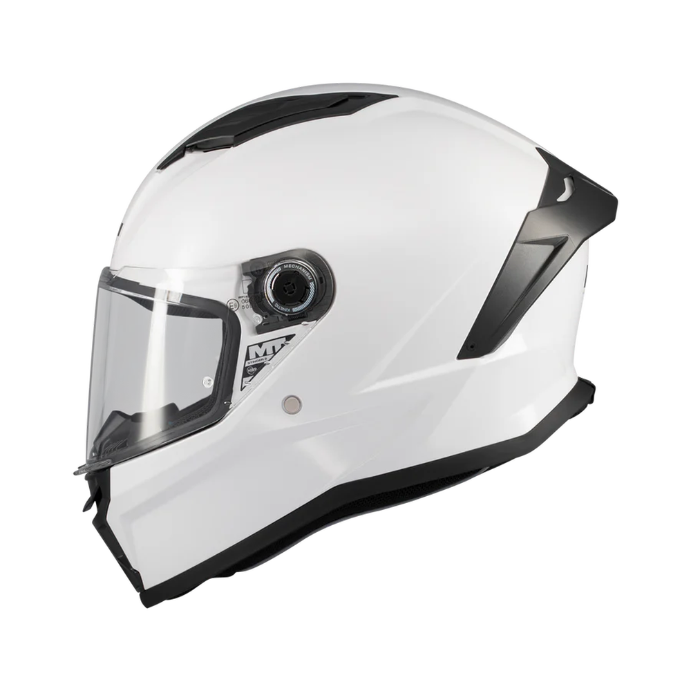 картинка Шлем MT STINGER 2 PURE A0 GLOSS WHITE от мотомагазина Белбайк