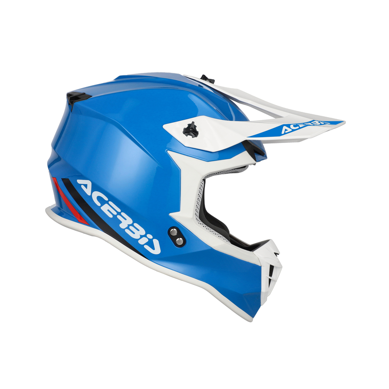 картинка Шлем ACERBIS LINEAR 2206 LIGHT BLUE от мотомагазина Белбайк