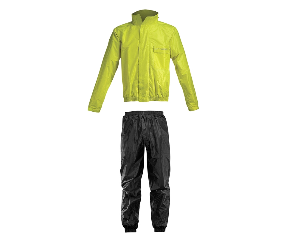 картинка Дождевик Acerbis RAIN SUIT LOGO BLACK/YELLOW от мотомагазина Белбайк