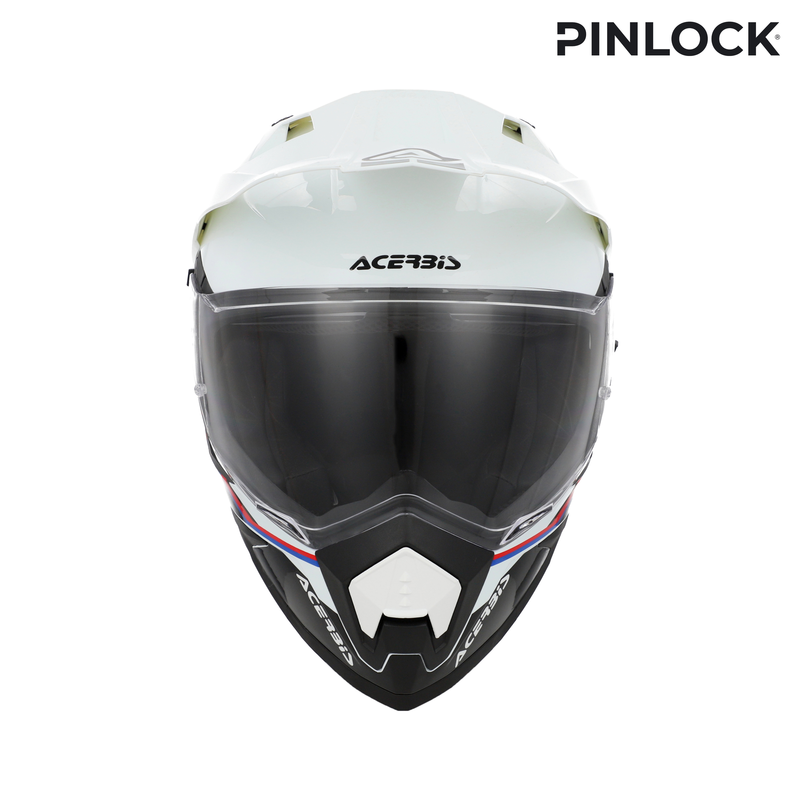 картинка Шлем ACERBIS ASSAULT GRAPHIC White/black от мотомагазина Белбайк