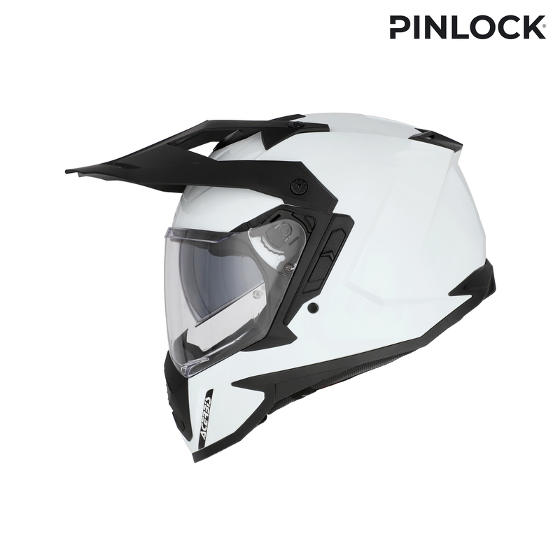картинка Шлем ACERBIS ASSAULT SOLID White от мотомагазина Белбайк
