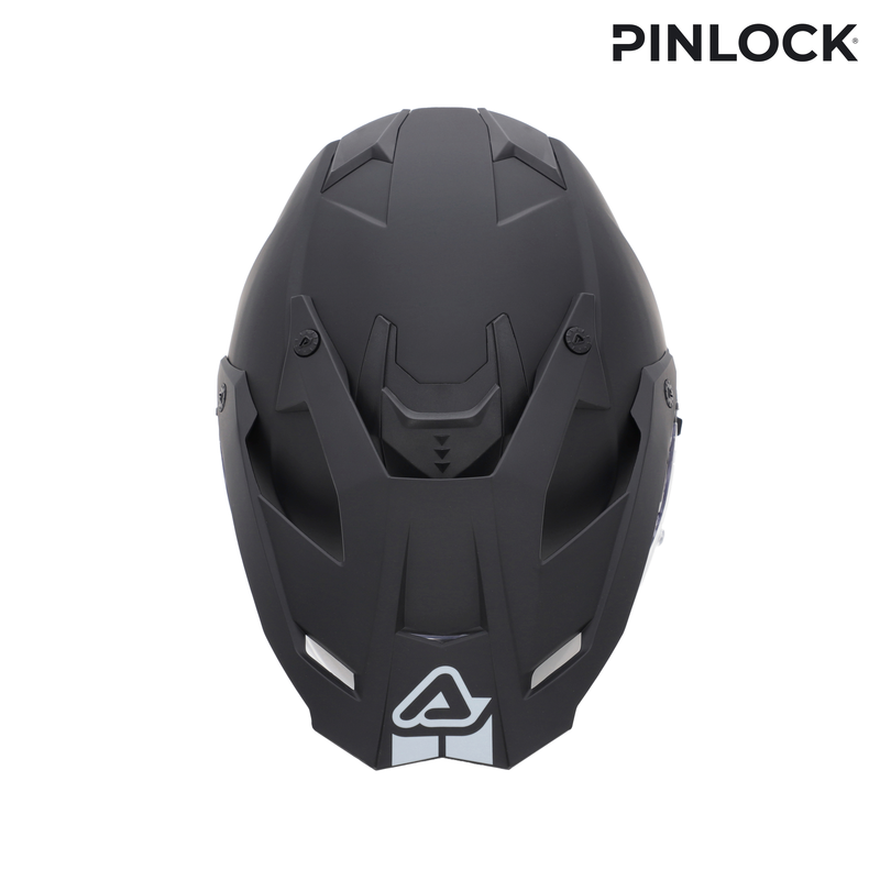 картинка Шлем ACERBIS ASSAULT SOLID Black2 от мотомагазина Белбайк