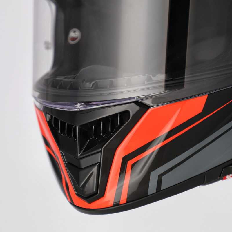 картинка Шлем Acerbis TARMAK-X GREY/RED от мотомагазина Белбайк