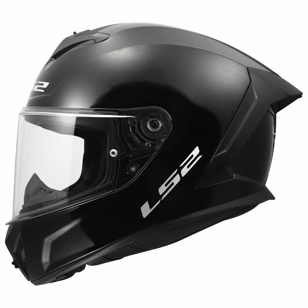 картинка Шлем LS2 FF820 RAPID 3 SOLID Gloss Black от мотомагазина Белбайк