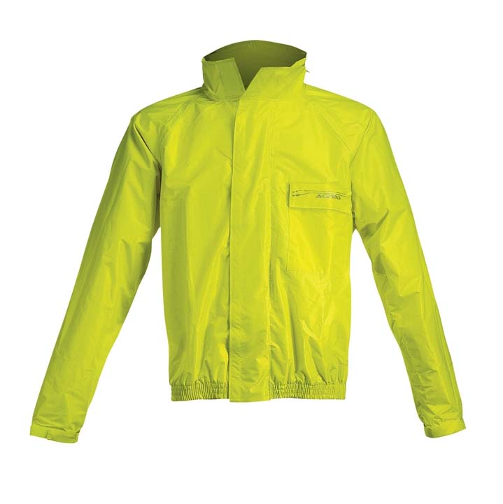 картинка Дождевик Acerbis RAIN SUIT LOGO BLACK/YELLOW от мотомагазина Белбайк