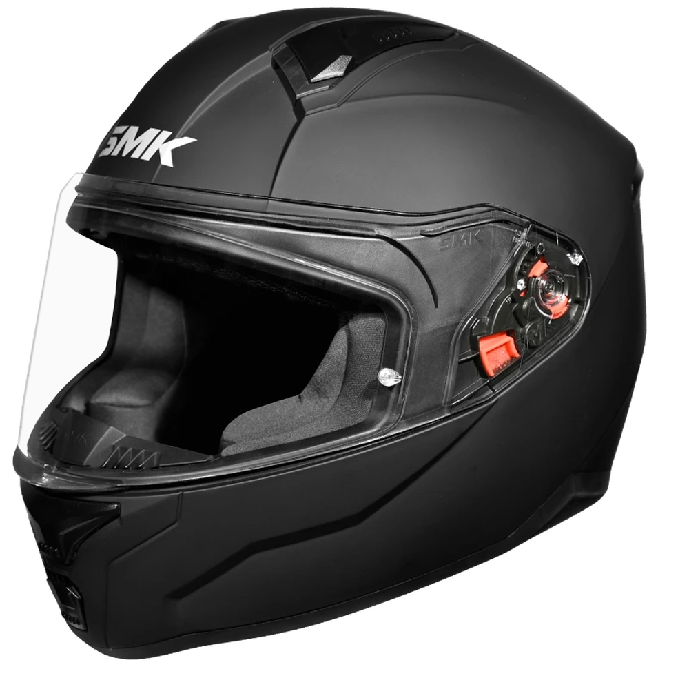картинка Шлем SMK BIONIC MATT BLACK MA200 от мотомагазина Белбайк