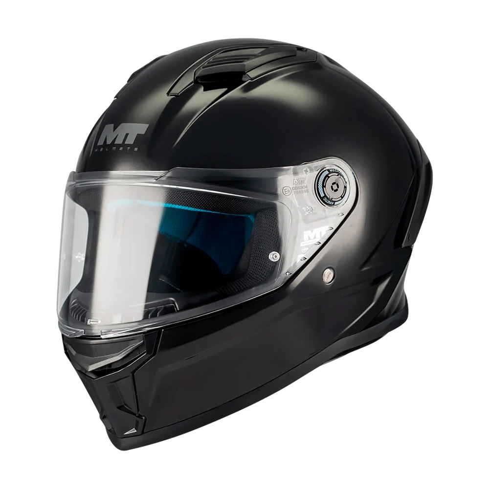 картинка Шлем MT STINGER 2 PURE A1 GLOSS BLACK от мотомагазина Белбайк