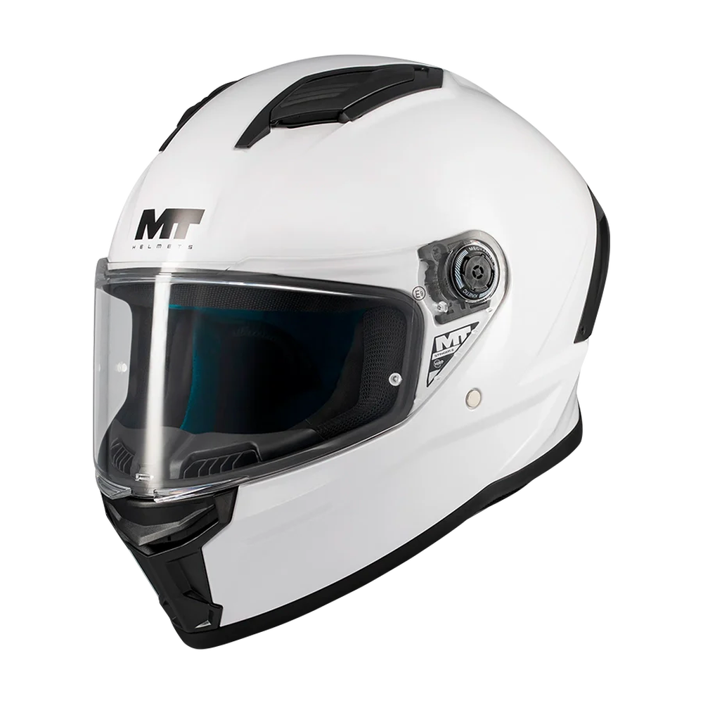 картинка Шлем MT STINGER 2 PURE A0 GLOSS WHITE от мотомагазина Белбайк