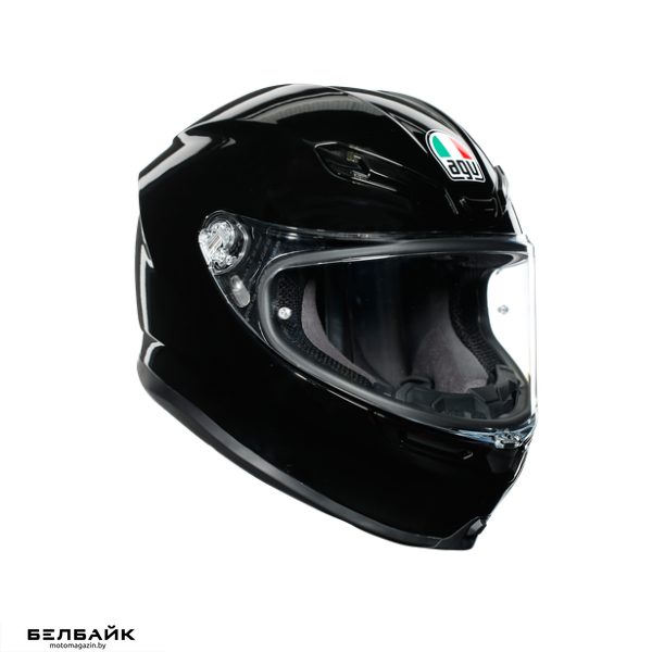 картинка Шлем AGV K-6 BLACK от мотомагазина Белбайк