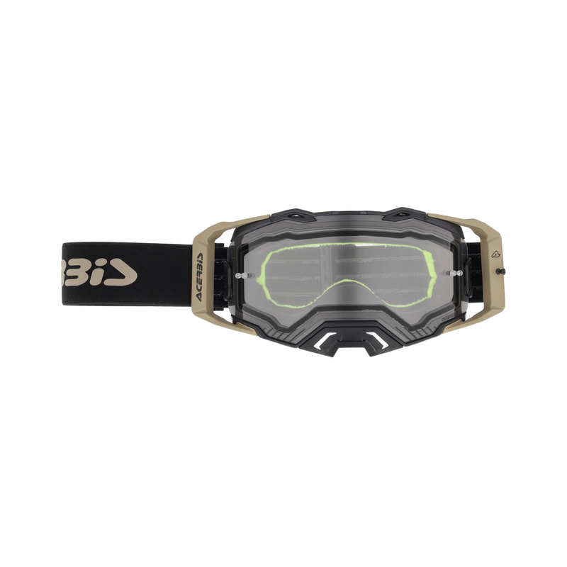 картинка Очки Acerbis VULCAN ENDURO BLACK/BROWN от мотомагазина Белбайк