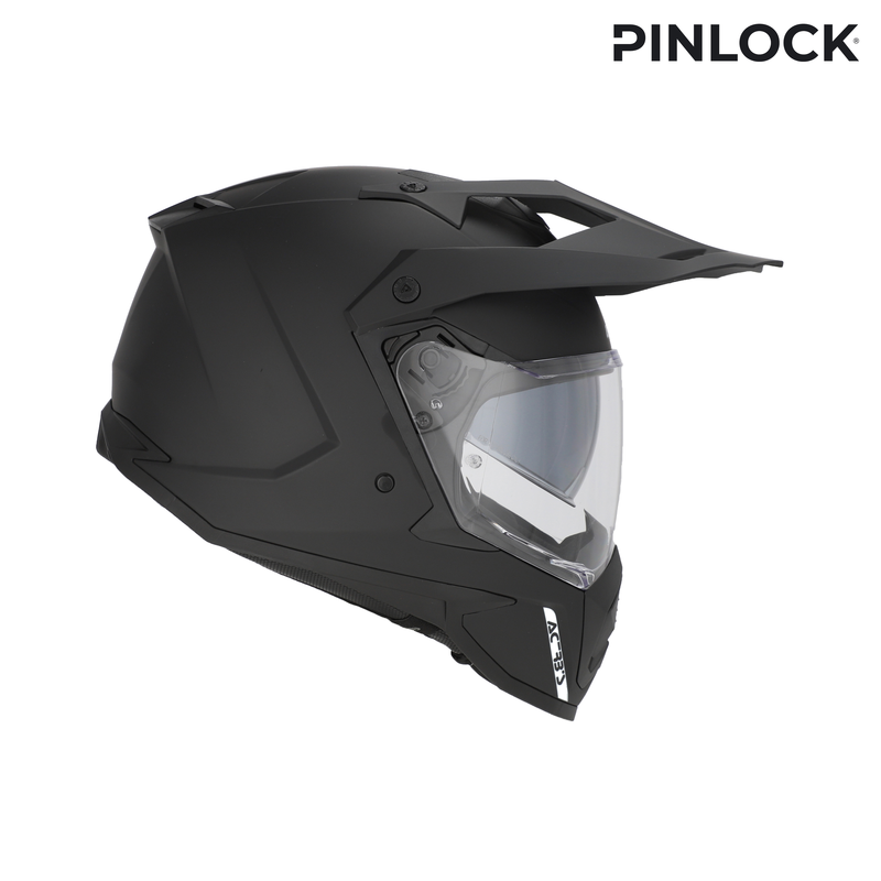 картинка Шлем ACERBIS ASSAULT SOLID Black2 от мотомагазина Белбайк