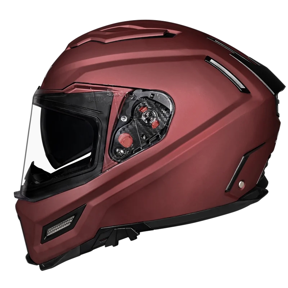 картинка Шлем SMK AGNAR WINE RED MA300 от мотомагазина Белбайк