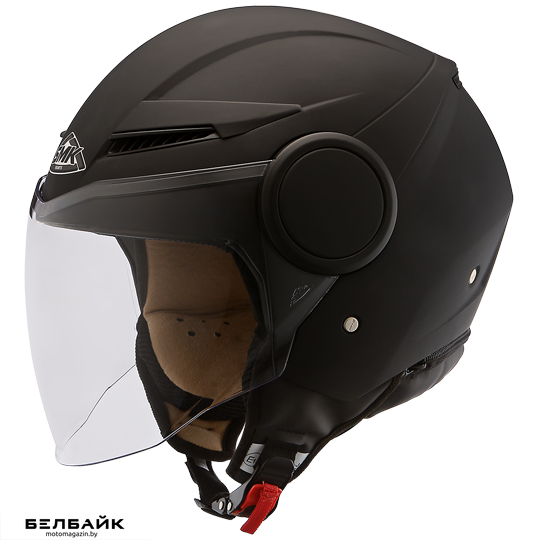 картинка Шлем SMK STREEM Matt Black MA200 от мотомагазина Белбайк