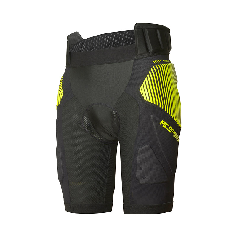 картинка Шорты ACERBIS Soft Rush BLACK/YELLOW от мотомагазина Белбайк