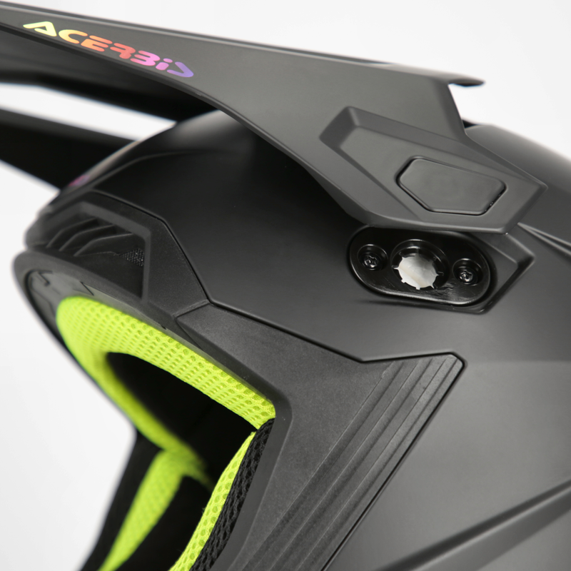 картинка Шлем Acerbis WHOOPS SOLID BLACK от мотомагазина Белбайк
