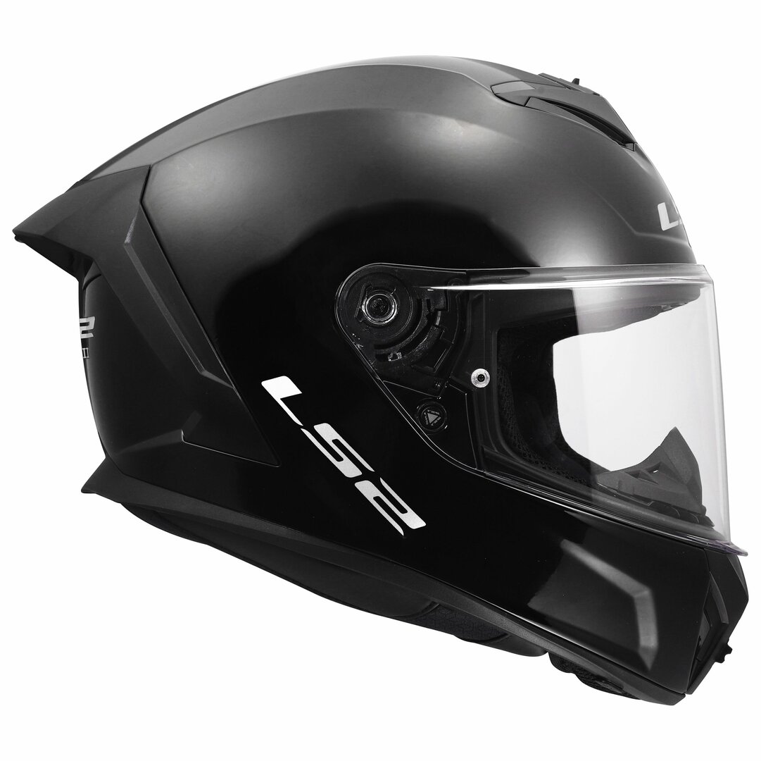 картинка Шлем LS2 FF820 RAPID 3 SOLID Gloss Black от мотомагазина Белбайк