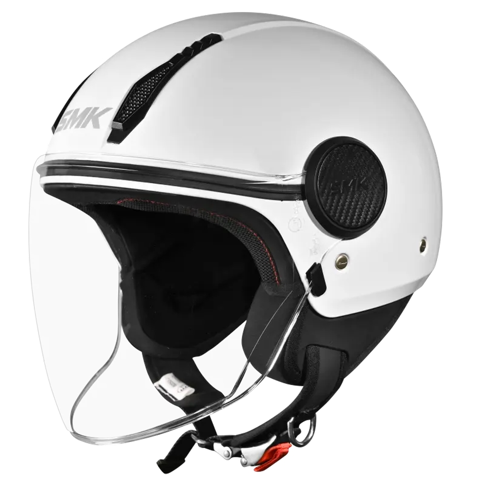 картинка Шлем SMK LAMINAR WHITE GL100 от мотомагазина Белбайк