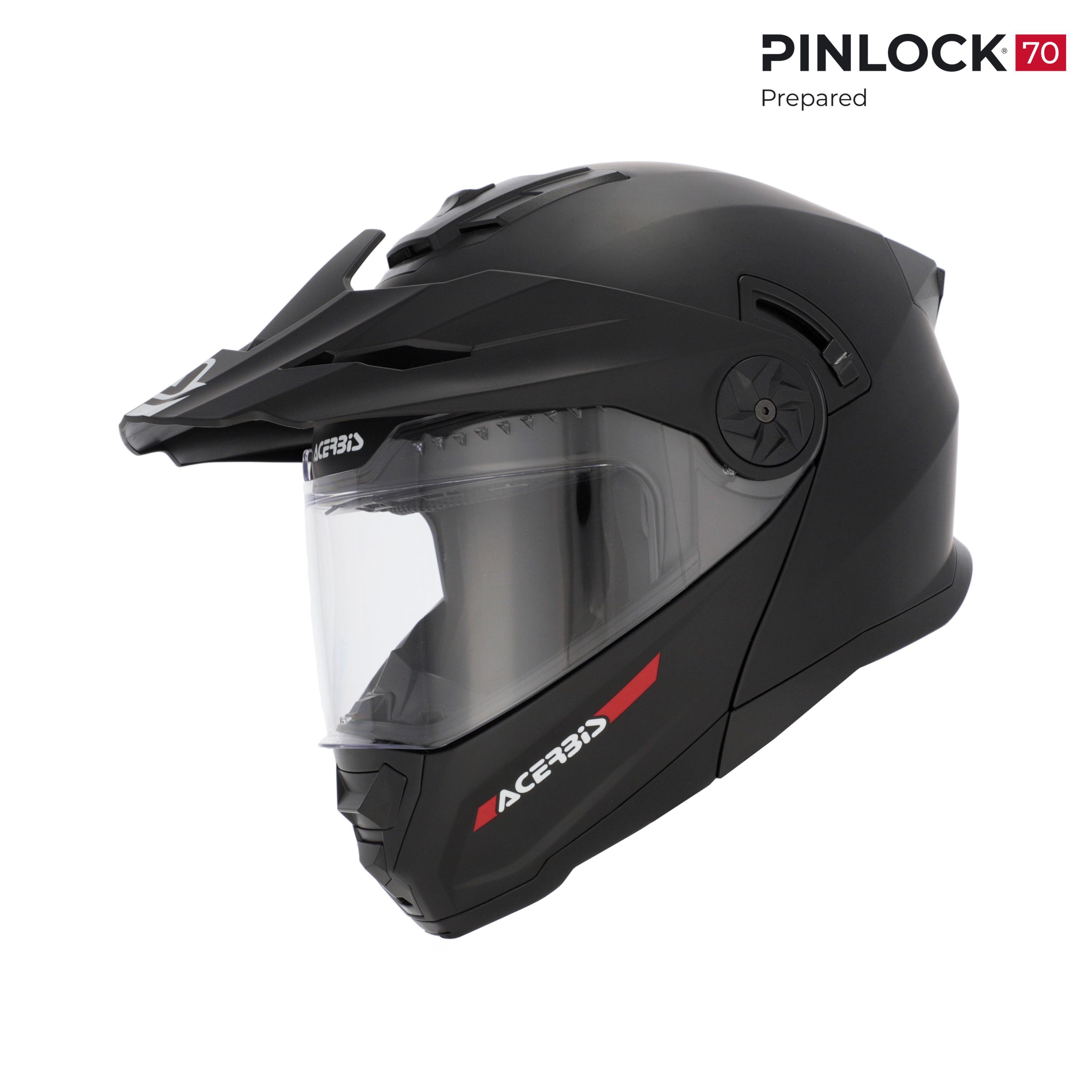 картинка Шлем Acerbis RIDER SOLID BLACK от мотомагазина Белбайк