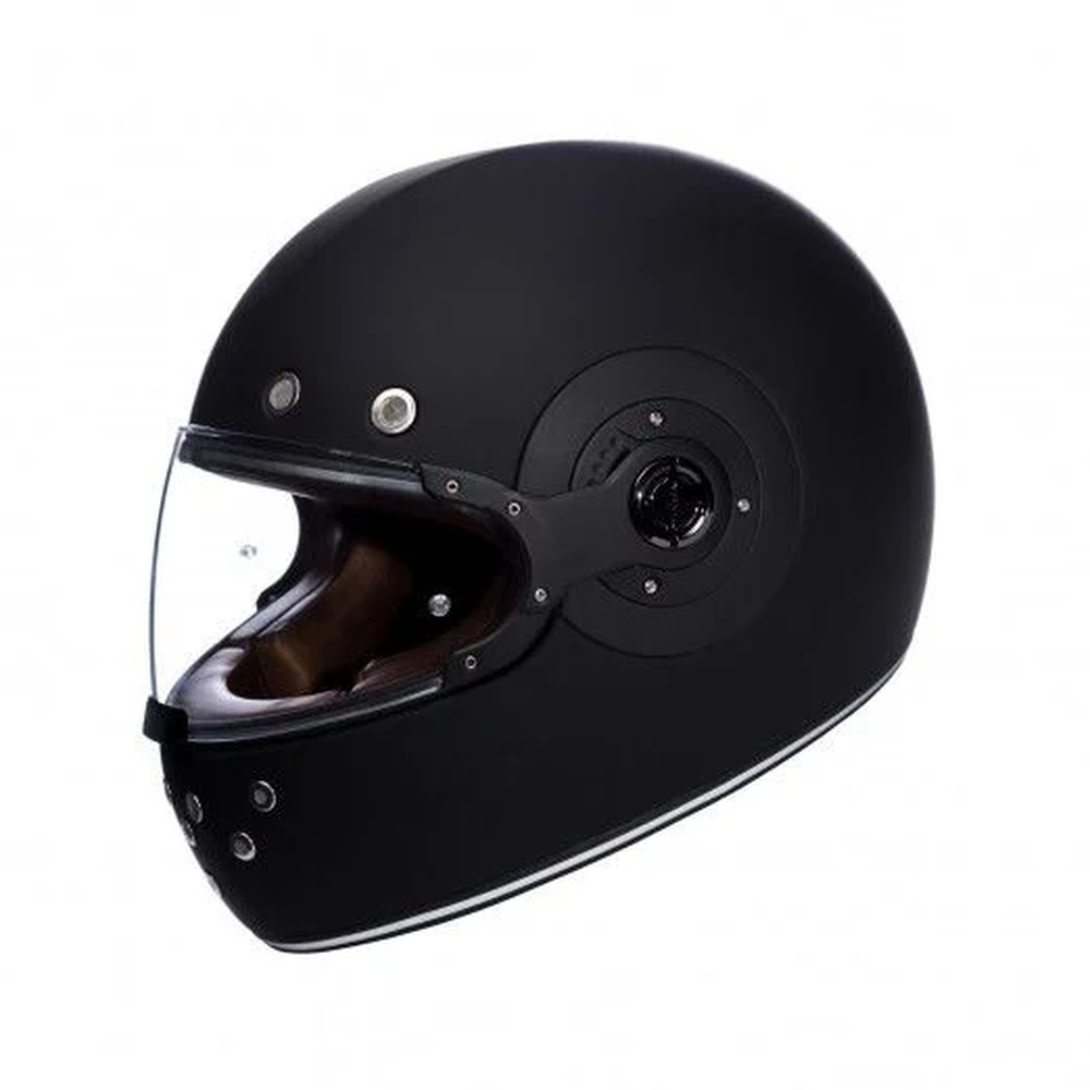 картинка Шлем SMK RETRO MATT BLACK MA220M от мотомагазина Белбайк