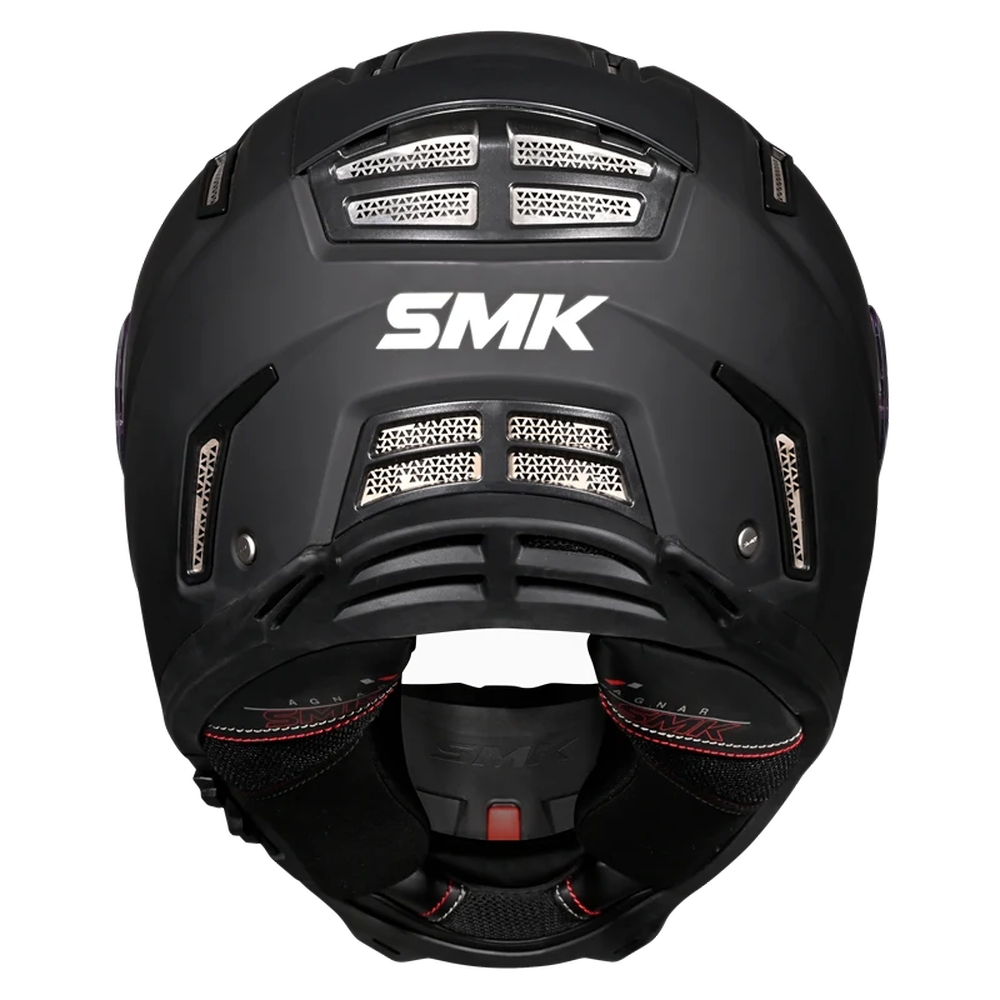 картинка Шлем SMK AGNAR MATT BLACK MA200 от мотомагазина Белбайк