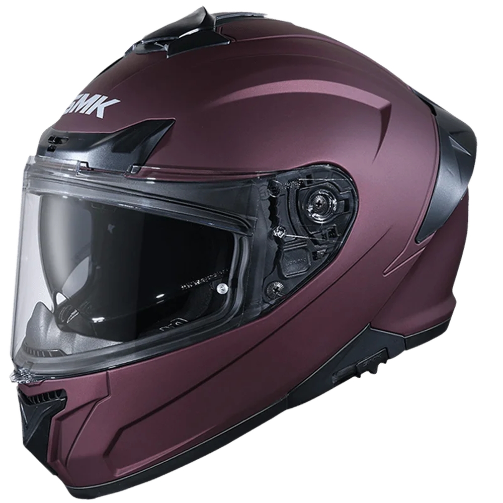 картинка Шлем SMK TYPHOON WINE RED MA300 от мотомагазина Белбайк