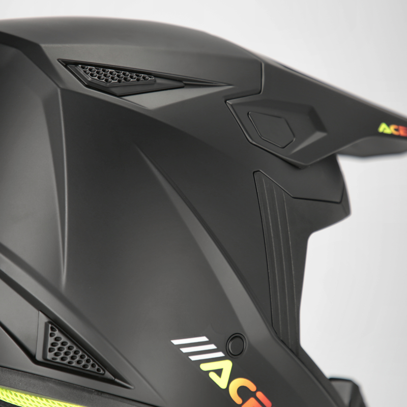 картинка Шлем Acerbis WHOOPS SOLID BLACK от мотомагазина Белбайк