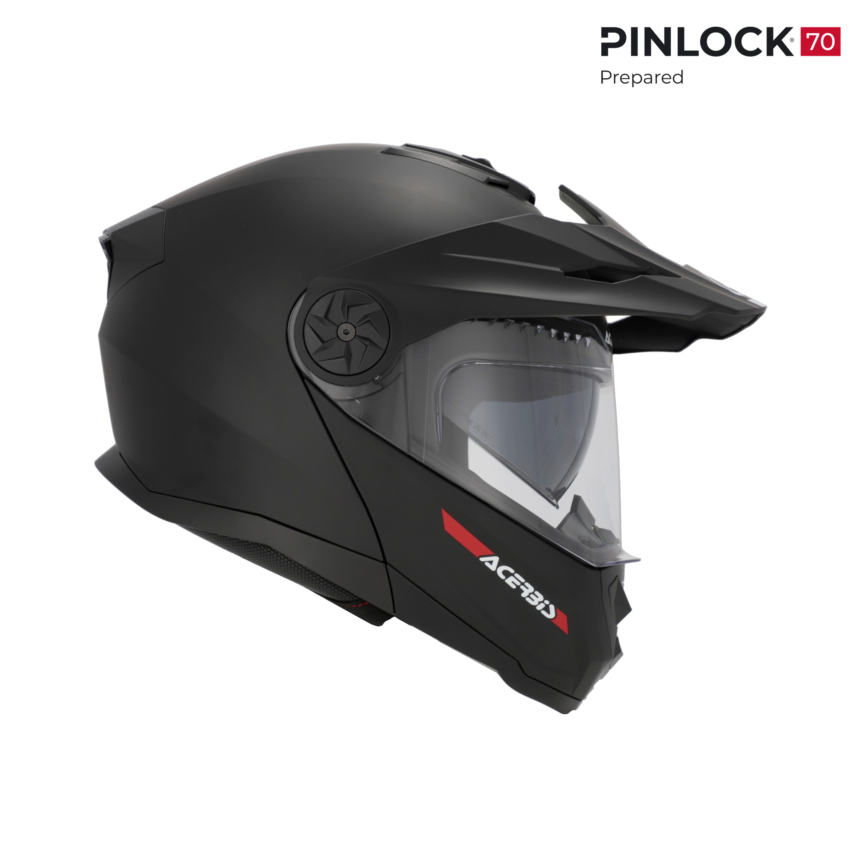 картинка Шлем Acerbis RIDER SOLID BLACK от мотомагазина Белбайк
