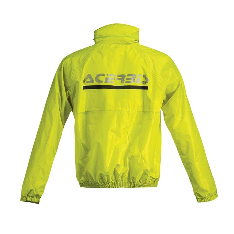 картинка Дождевик Acerbis RAIN SUIT LOGO BLACK/YELLOW от мотомагазина Белбайк